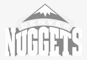 Denver Nuggets White Logo
