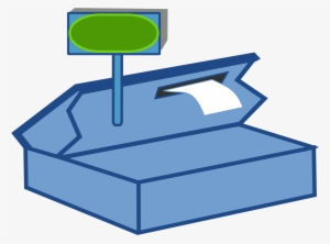 Picture Library Library File Cashregister Rear Svg - Back Of A Cash Register