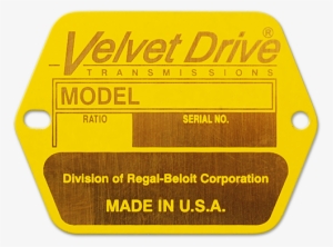 Brass Nameplates - Nameplate