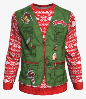 Fishmas Christmas Ugly Sweater - Christmas Jumper