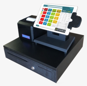 Cash Drawer, Printer, Ipad Stand, 2x Charger Cables - Blog