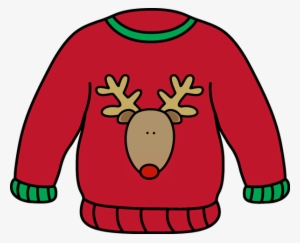 Ugly Sweater Clipart Transparent - Holiday Sweater Clip Art