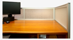 Jali Maize Office Desk Modesty Panels