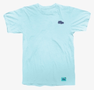 Watercolor Ii By Haley Mistler - Ralph Lauren Tshirt Sky Blue