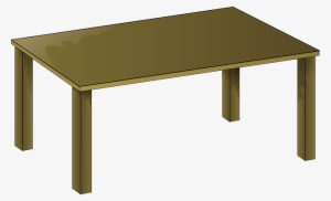 Office, Wooden, Table, Desk, Furniture, Wood, Lunch - Table Clipart