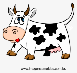 Cow On Grass Clipart