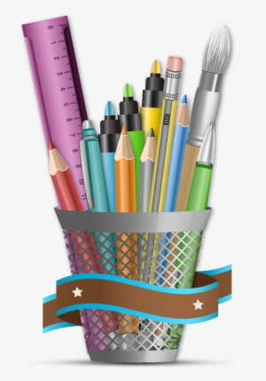 Elemento De Regla De Lápiz De Dibujos Animados - Diseñador Png Vector