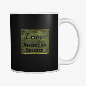 Love American Soldier Coffee Mug - Mug