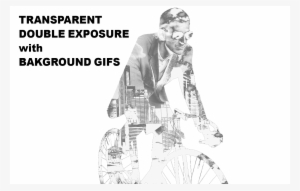 Creative Seamless Gifs Behind Semi-transparent Pngs - Hybrid Bicycle