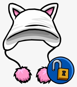 Kitty Kat Hat Icon - Club Penguin Head Items
