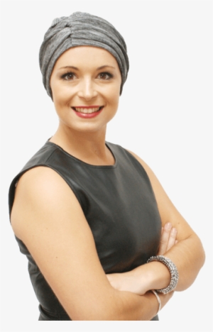 Silver Knit Evening Wear Turban - Turban