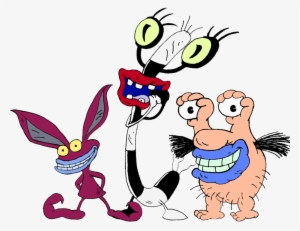 Clipart Royalty Free Download Ickis Oblina Monstruo - Ahhh Real Monsters Background