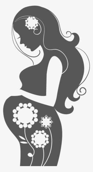 Women Transparent Pregnant - Pregnancy Silhouette Clip Art
