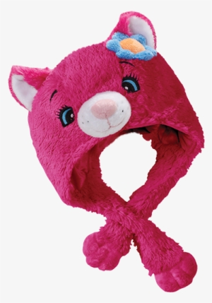 Flower Power Cat Hat - Authentic Pillow Pets Power Flower Cat Hat Plush Toy