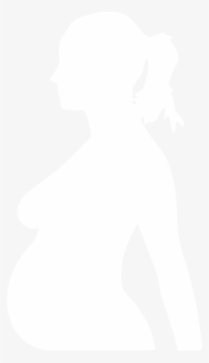 Graphic Royalty Free Download Of Woman Silhouette At - Pregnant Woman Silhouette Png White