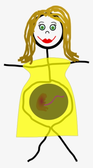 Cartoon Drawing Of Pregnant Woman Svg Clip Arts 330