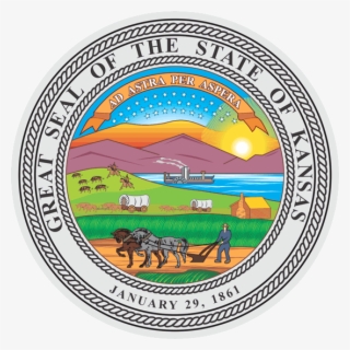 Kansas State Seal Vector - Kansas Seal