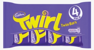 Cadbury Twirl Chocolate Bar 4pack 136g - Cadbury Twirl Pack 4