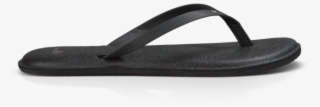 Black - Black - Black - Black - Sanuk Women's Yoga Bliss Flip Flop - Black - 8