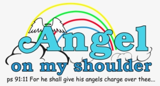 Angel On My Shoulder Backpack Could Save Lives Please - Graphic Design