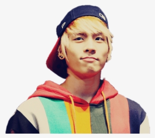 Kim Jong Hyun Colourful Jumper - Shinee Jonghyun Png