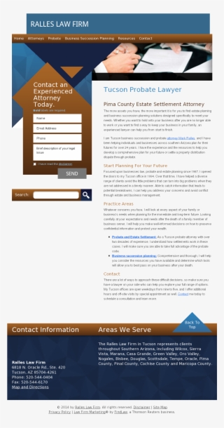 Ralles Law Firm Competitors, Revenue And Employees - Brochure