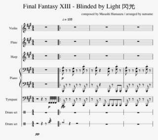 Final Fantasy Xiii - Sheet Music