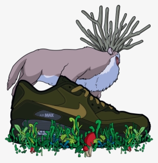 A Creative Collaboration Between Nike And Studio Ghibli - Forest Spirit Ghibli Png