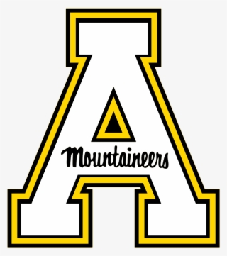 @astatemb Vs Appalachian State, A, State Red - App State Football Logo