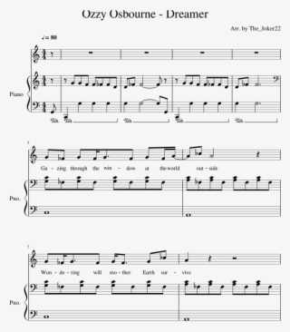 Dreamer Sheet Music For Piano Download Free In Pdf