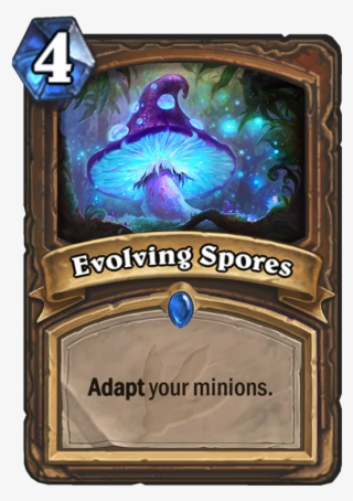 Evolving Spores Card - Omega Assembly Hearthstone