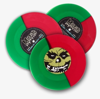 Ltd Ed Red/green Split Variant Set - Misfits: Horror Xmas Cd