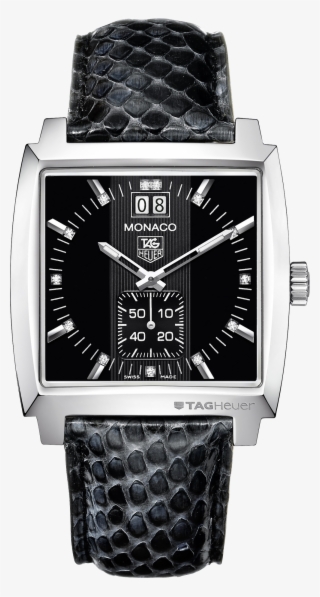 Tag Heuer Monaco Grande Date Diamond Dial 37 Mm - Waw1310 Fc6216