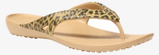 Crocs Kadee Ii Leopard Print 202559 Gold - Shoe
