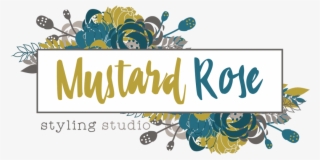 Mustard Rose Logo Design - Rose