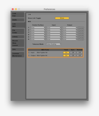 Mf64 - Ableton - Ableton Live