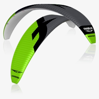 Bright Red / Orange Diablo V3 13m Darkgrey Black Lime - Ailes De Kitesurf - F-one Diablo V3 Aile De Kite 2018