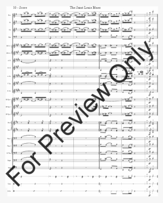 The Saint Louis Blues Thumbnail - Elliot Del Borgo Ancient Ritual Full Score