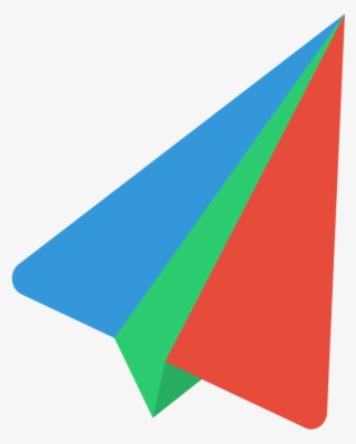Paper Plane Logo - Triangle