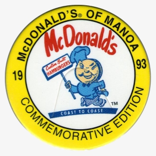 Mcdonalds > Hawaii Mcdonalds Of Manoa 1993 Commemorative - Mcdonald's