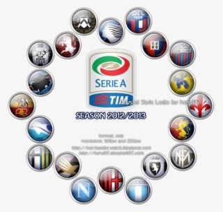 Pes Kaesbe Serie A Crystal Style Logo By Heru87 - Bundesliga Crystal Style Logo Transparent