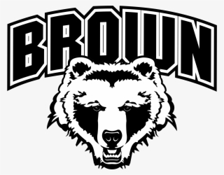 Brown Bears Png Transparent Svg Freebie Supply - Brown University Bears Silver And School Color 1/2"