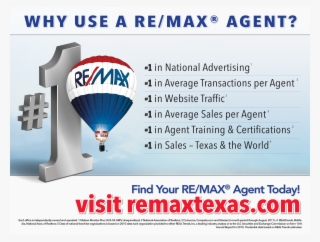 Download The Landscape Version Of This Flyer As A Giant - Remax Balloon