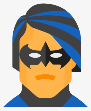 Nightwing Icon - Clip Art