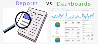 Google Analytics Dashboards Vs Reports - Cartoon Newsletter