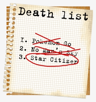 Death List - Paper