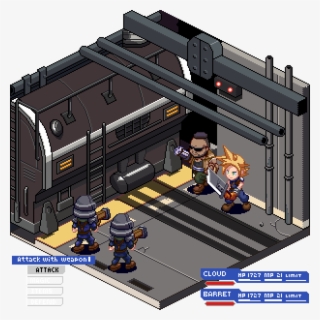 Final Fantasy 7 Remake Diorama By Tenpoundpixel - Video Game
