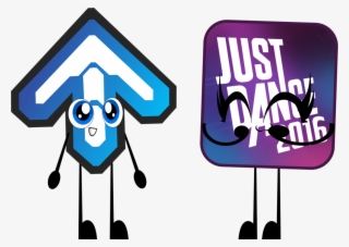 Ddr Arrow And Just Dance Logo By Coulden2017dx - Dance Dance Revolution Png