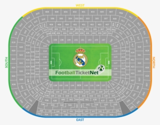 Real Madrid Vs Fc Barcelona Tickets - Sector 439 Santiago Bernabeu