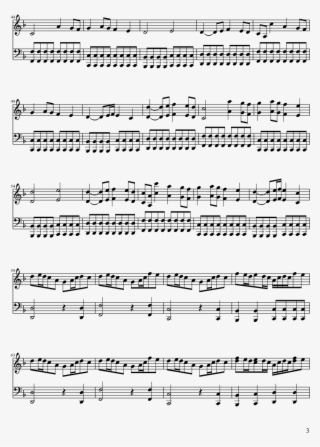 Fairy Tail Main Theme Sheet Music Composed By Transcribed - Tale Of Six Trillion Years